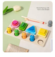 Juguetes Educativos Montessori De Madera Con Atracción Magnética Para Niños Puzzle De Colores Y Formas Para El Desarrollo Cognitivo - details 17