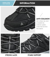 Zapatos De Senderismo HUMTTO Para Hombres Transpirables Zapatillas De Trekk Ing Y Escalada Deportivas Con Suela De Goma Ajuste True to Size - details 12