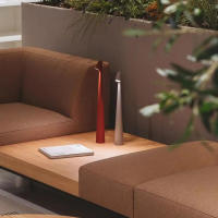 Lámpara De Mesa LED Con Sensor De Toque Luz Nocturna Recargable Sin Cable Para Decoración De Habitación Restaurante Hotel Bar - details 14