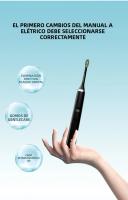 Cepillo De Dientes Eléctrico Rotativo Para Adultos Con Temporizador Y 6 Modos De Carga USB Recargable Y Cabezales De Reemplazo - details 3