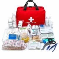 25 piezas - Botiquín de primeros auxilios portátil para aventuras al aire libre - Botiquín médico general con equipo médico básico, botiquín médico de emergencia para acampar - details 1