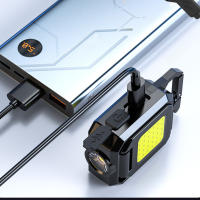 Luz De Cadena XPE 1000LM COB LEDLinterna De Bolsillo Recargable 800mAh Tipo-C Impermeable IPX4 Para Camping Y Senderismo Al Aire Libre - details 3