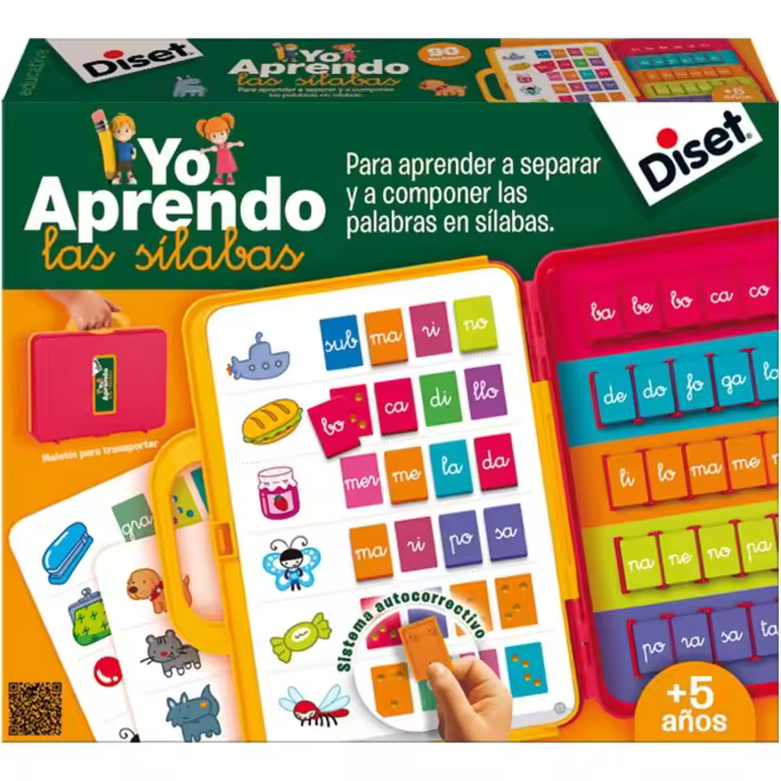 Diset - Yo aprendo las sílabas, Juego educativo a partir de 5 años (63747) - 1