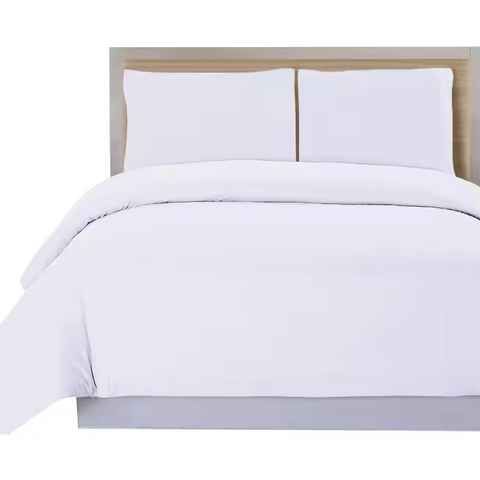 Juego de Funda Nórdica Blanca Hotel Polialgodón 50/50 con Funda de Almohada Dhestia Home Comprar Juego de Funda Nórdica Blanca Hotel Polialgodón 50/50 con F... TC00030 - 1