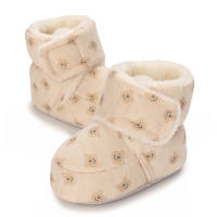 Botas De Nieve Para Bebés Recién Nacidos De Algodón Antideslizantes Y Cálidas Zapatos Para Caminar Infantiles Con Peluche - details 25