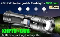 Linterna Frontal Portátil Recargable Tipo-C Con Luz Rotativa Para Caza Y Pesca Lámpara De Bicicleta LED Impermeable - details 1