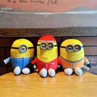 Muñeco De Peluche Kawaii Minion De Despicable Me Juguete Suave Para Niños Almohada De Peluche Regalo De Cumpleaños Unisex Tamaño 15cm Relleno De Algodón PP - details 0