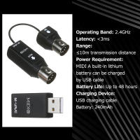 Controlador MIDI De Chocolate M-VAVE Con Pedal Y 4 Botones BT Recargable Transmisión Inalámbrica Sistema APP Control - details 14