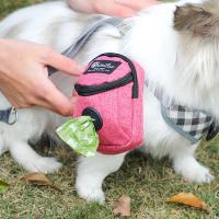 Bolsa Portátil Para Entrenamiento De Perros Con Bolsillo Para Golosinas Y Residuos Eco-amigable Multifuncional Ligera Para Actividades Al Aire Libre Y Viajes Tamaño 12x8x8cm - details 9