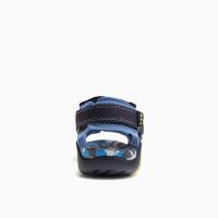 Sandalias planas niño PABLOSKY 982025 CALIFORNIA NAVY-BLUE-NEON YELLOW 36303 25V - details 2