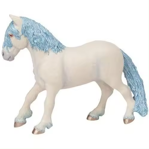 Figura De Caballo, Color Azul - 1