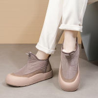 Botas De Invierno Para Mujer Con Forro De Poliéster No Escurridizas Y Suela Gruesa Botines Casuales De Algodón Suave Y Cómodos Para Hielo Y Nieve - details 10