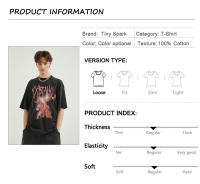 Camiseta Retro Hip Hop En Negro Vintage Con Estampado De Rayo De Poder Streetwear Unisex Algodón Transpirable Para Hombres Primavera Verano - details 0