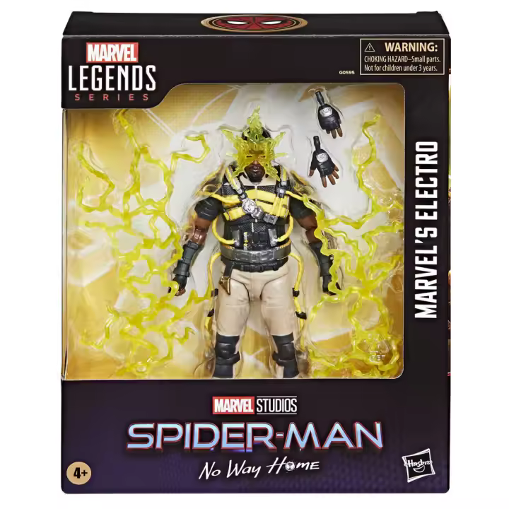 Figura Marvel's Electro No Way Home Spider-Man Marvel 15cmFigura  Coleccionable - Idea de Regalo- Mercancia Oficial - Juguetes para Niños y Adultos - Movies Fans - Muñeco para Coleccionistas y Exposición - 1