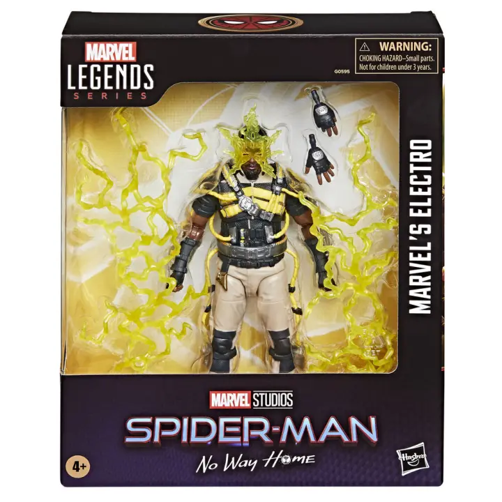 Figura Marvel's Electro No Way Home Spider-Man Marvel 15cmFigura  Coleccionable - Idea de Regalo- Mercancia Oficial - Juguetes para Niños y Adultos - Movies Fans - Muñeco para Coleccionistas y Exposición - 1