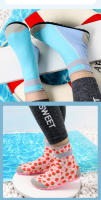 Calcetines de playa altos para niños, zapatos de secado rápido, zapatos antideslizantes para niños y niñas, calcetines de buceo para natación y adultos anticortes en la playa - details 3