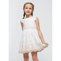 vestido bordado mayoral modelo 3917 - details 1