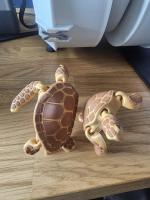 Modelo De Tortuga 3D Con Articulaciones Móviles Decoración De Escritorio Creativa Regalo De Festividades Hecha a Mano Figura De Animales De Colección - details 5