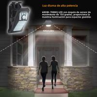 Lámpara Solar LED Para Jardín Exterior Con Sensor De Movimiento Y 3 Modos Impermeable Para Camping Instalación En Valla Calle Paisaje - details 2