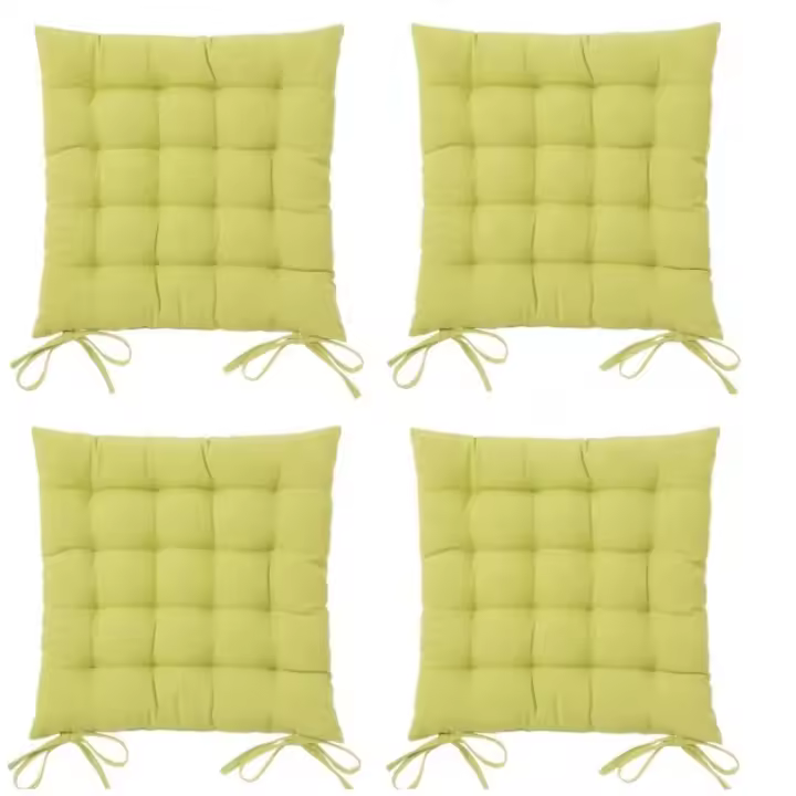 DAMDAM GO  Cojin de Cocina Silla Loving Color Azul Algodon Poliester 40x40x7 cm - 1