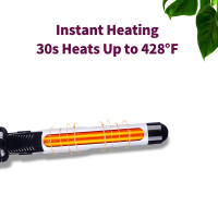 Mezclador De Pelo 28mm Automático Para Ondas Grandes Y Rizos Internos Mejor Curling Wand Profesional 2024 Con Control Digital De Temperatura - details 8