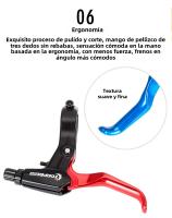 TOOPRE FR5 Manillar De Freno De Aleación De Aluminio Para Bicicleta MTB Y Carretera Colorido Manillar De Freno Universal Para Niños - details 7