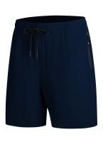 Shorts De Verano Para Hombre Con Cinta Elástica Y Bolsillos Con Cierre Para Correr Y Entrenamiento Poliéster Transpirable Y Secado Rápido - details 9