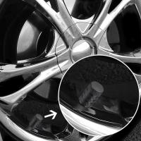 4pcs Cubiertas De Válvula De Neumático Universal Para Coche Accesorios De Coche Aluminio Resistente a La Polvo Capa De Válvula De Rueda - details 0