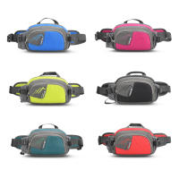 Bolsa De Cintura Para Correr Fanny Pack Hombre Mujer Nylon Impermeable Con Portacolador Para Ciclismo Senderismo Hidratación - details 0
