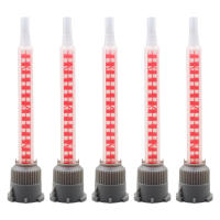 50pcs Tubo De Mezcla Estática MB6-16 Para Cartridges De Dos Componentes 10:1 Ratio Epoxy Para Reparaciones De Coche Herramienta Manual De Plástico - details 0