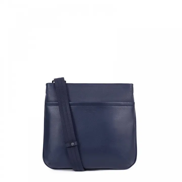 Bolso Bandolera 686802, Marca Hexagona, Color Azul Marino, 26 x 23 x 2 cm, Para Hombre - 1