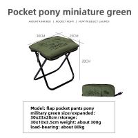 Silla De Almacenamiento MOUNTAINHIKER Para Camping Plegable Ultra-ligera De Aluminio Mini Silla De Pesca Para Picnic Furniture - details 7