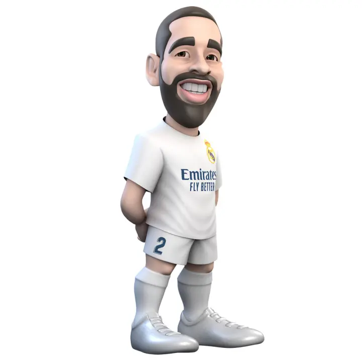Figura Minix Dani Carvajal Real Madrid 12cm - 1