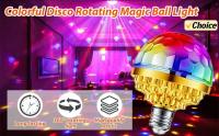 Luz De Escenario LED RGB Disco Rotación DJ Bola Estroboscópica Control Remoto Sonido Magia Danza Regalo De Navidad Para Coche Club Fiesta - details 0