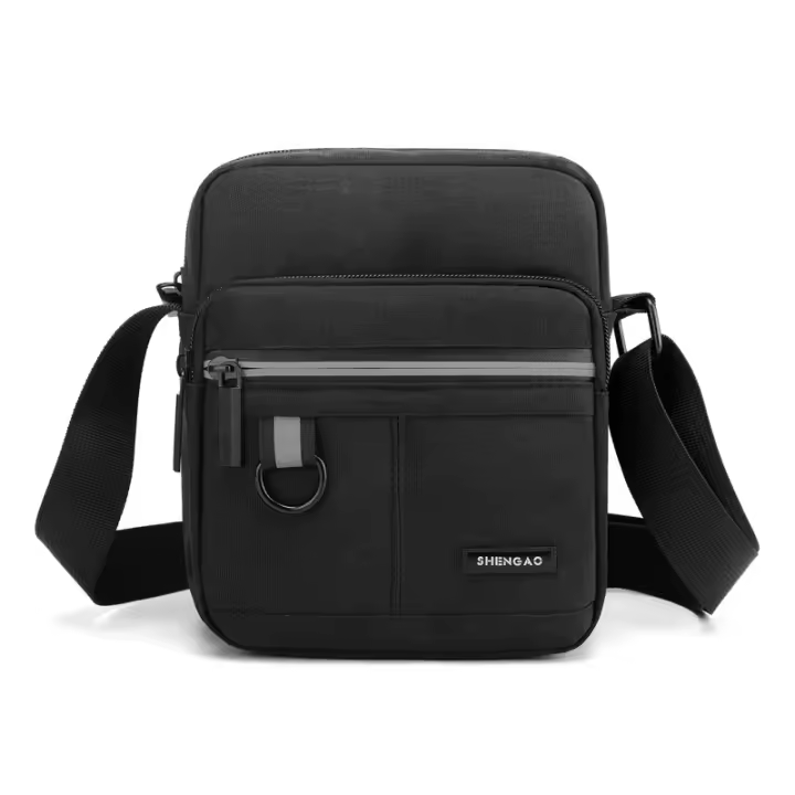 Bolso Pequeño, Mariconeras Crossbody con Banda Reflectante de Seguridad Unisex, Deportes, Trabajo, Casual, Viajes - 1