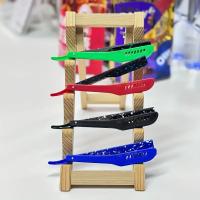 Cuchilla De Afeitar Clásica Para Hombres Plegable Con Patrón De Malla Herramienta De Afeitar Manual Faja De Barba Cortadora De Línea Recta - details 4