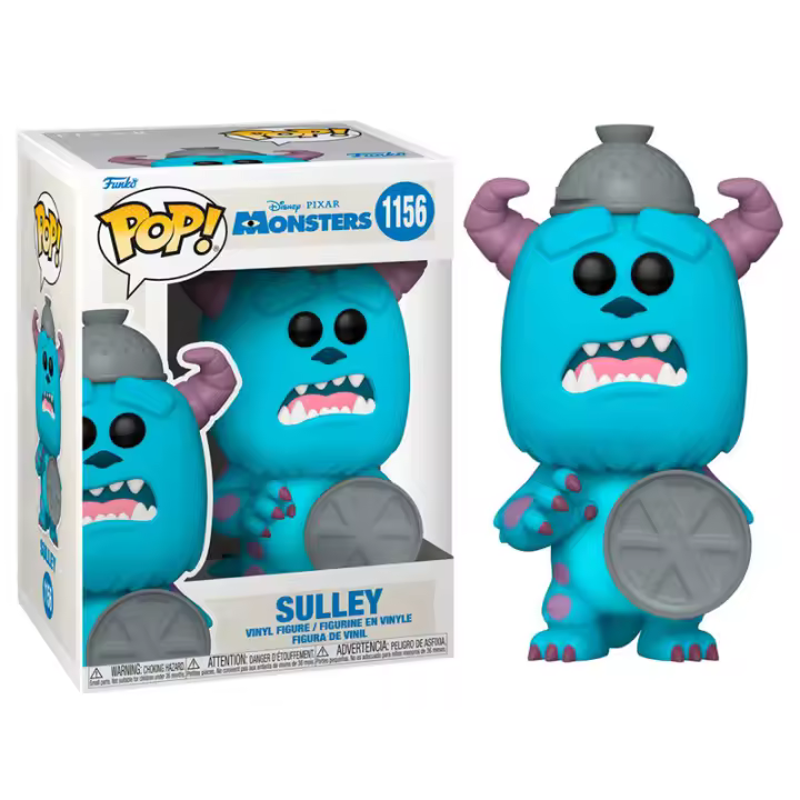 Figura Pop Monsters Inc 20Th Sulley With Lid-Figura de Vinilo Coleccionable - Idea de Regalo- Mercancia Oficial - Juguetes para Niños y Adultos - Movies Fans - Muñeco para Coleccionistas y Exposición - 1