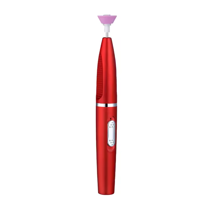 Taladro de uñas inalámbrico profesional, kit de lima de uñas eléctrico portátil y recargable con 5 cabezales de cuidado, para manicura y pedicura. - 1