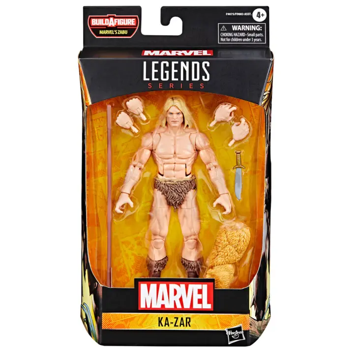 Figura Ka-Zar Marvel Legends Series 15cmFigura  Coleccionable - Idea de Regalo- Mercancia Oficial - Juguetes para Niños y Adultos - Movies Fans - Muñeco para Coleccionistas y Exposición - 1