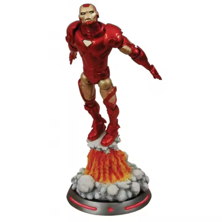Figura Iron Man con Peana Diorama Marvel Select 18 cms - 1