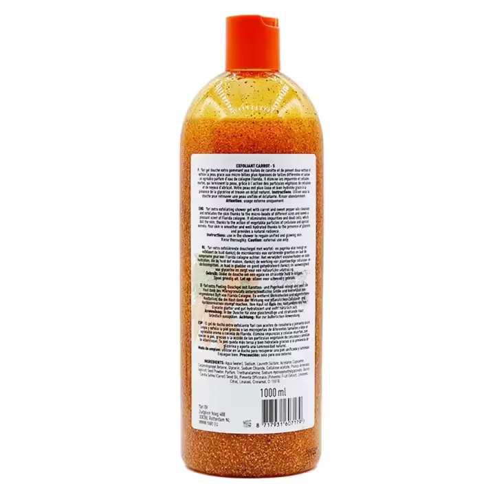 Yari Exfoliant Showergel Carrot & Piment Doux 1000ml - 1