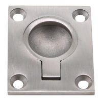 Manija De Cubierta De Barco En Acero Inoxidable Marítimo 1 Pieza Anclaje Plano Con Cierre De Anillo Para Armario Y Cubierta De Piso Para Yate Y Coche - details 7