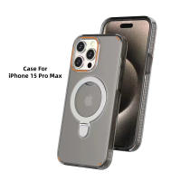 Magsafe-soporte magnético para lente de teléfono, Funda transparente de lujo para iPhone 16, 15 Pro Max, 12, 13, 14, 15 Plus - details 3