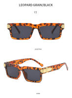 Gafas De Sol Retro Rectangular Vintage Para Mujer Y Hombre Marca Nueva Moda 2025 Protección UV Lentes Cuadrados Para Pesca Y Exteriores - details 12