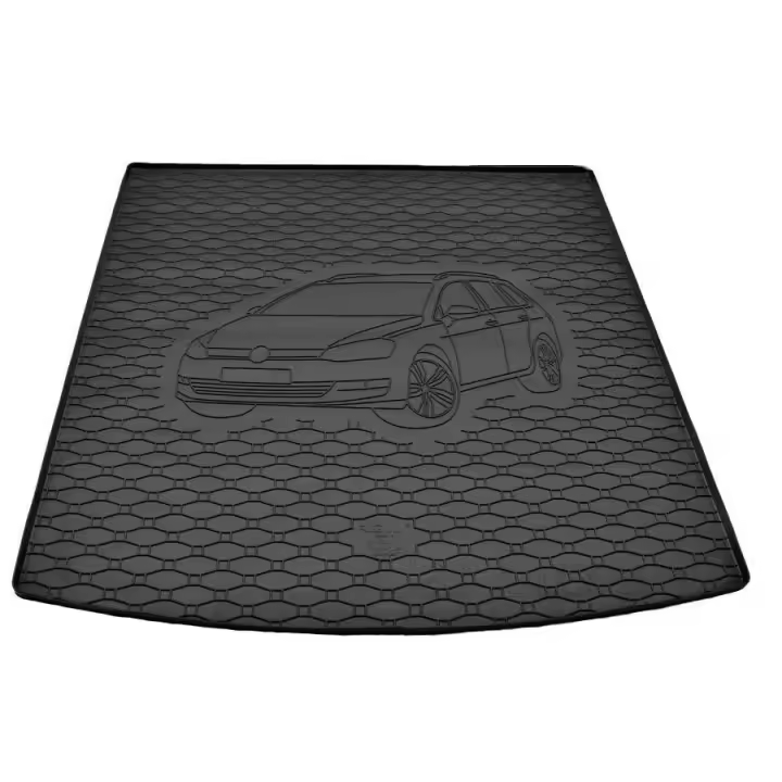 Alfombrilla alfombra protector cubre maletero de goma para VW Golf VII 7 Variant desde 2012- - 1