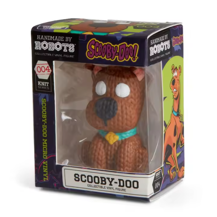 HANDMADE BY ROBOTS KNIT SERIES FIGURA SCOOBY-DOO MICRO VINYL - 1