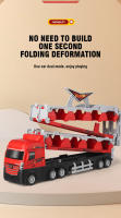 Gran Camión De Transporte De Coches Lloy Deformable Y Plegable Multifuncional Regalo Educativo Para Niños Modelo De Deportivos - details 3