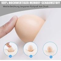 Knee pillow for side sleepers, orthopedic pillow with memory foam - details 1