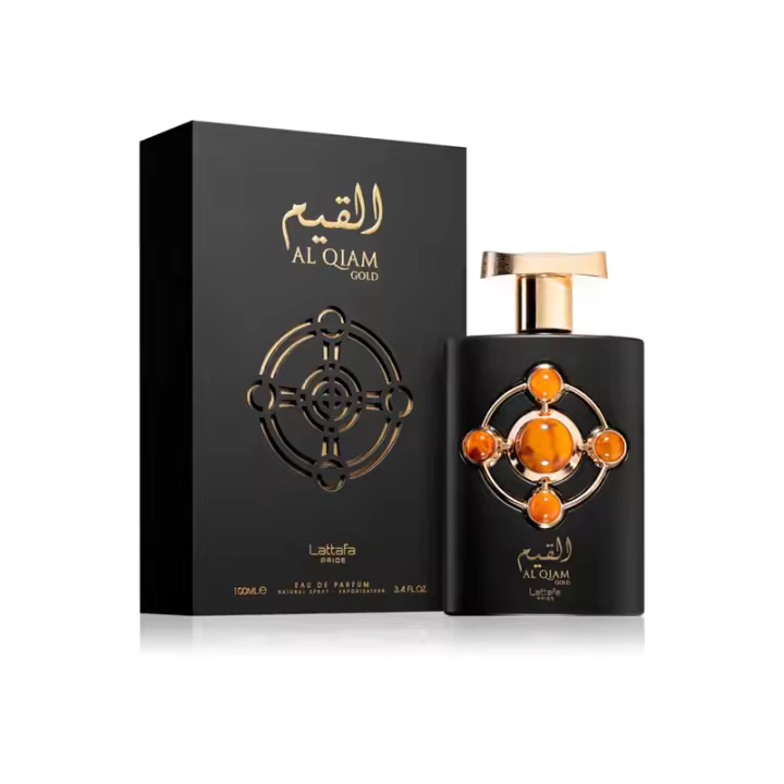 Perfume Al Qiam Gold de Lattafa para Hombre 100 ml - Fragancia de Lujo Eau de Parfum con Notas Exquisitas - 1