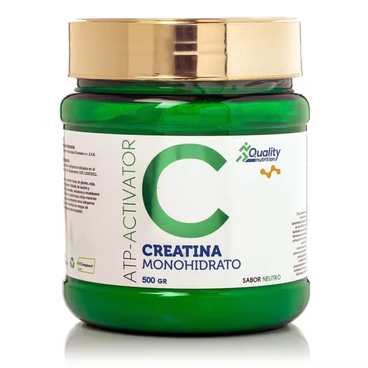 Creatina Creapure 500 g sabor neutra - Suplemento nutricional para deportistas - Quality Nutrition - 1